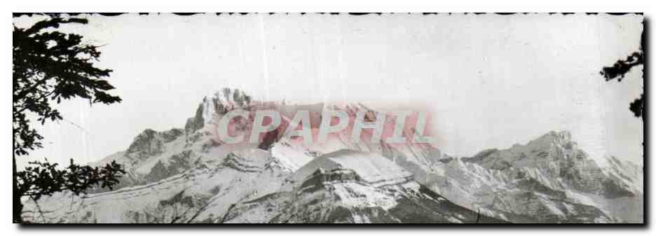 Les belles Alpes françaises — Environs de La Mure — O'Biou (alt. 2.793 m.) — Édition d'Art André, Grenoble