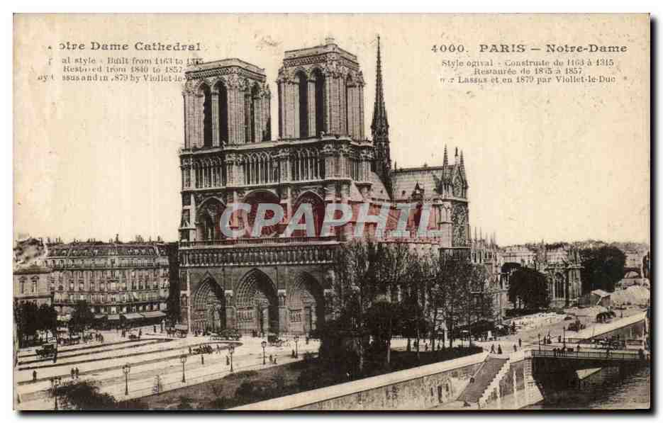 CPA Paris Notre Dame 