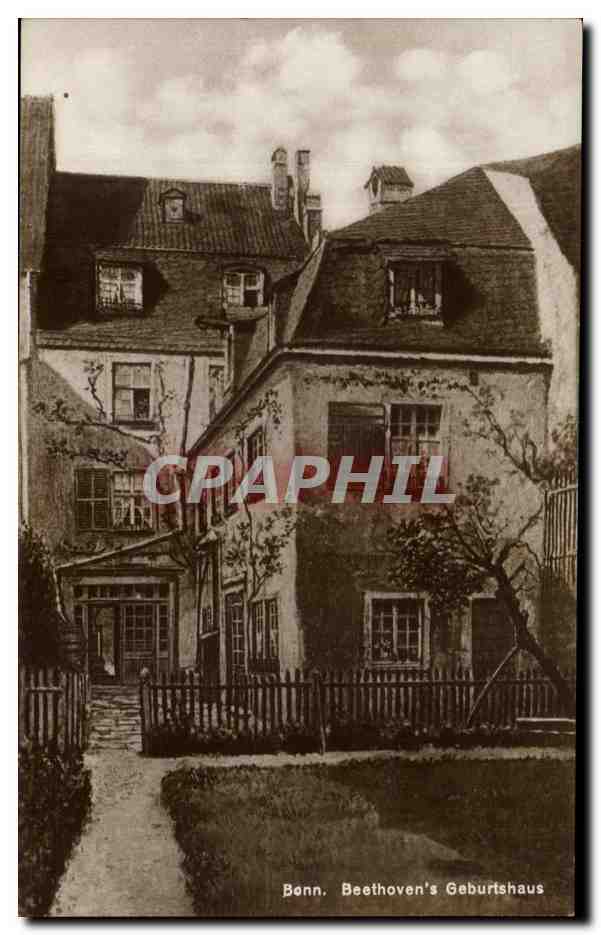 CPA Bonn Beethoven's Geburtshaus Beethoven Musique
