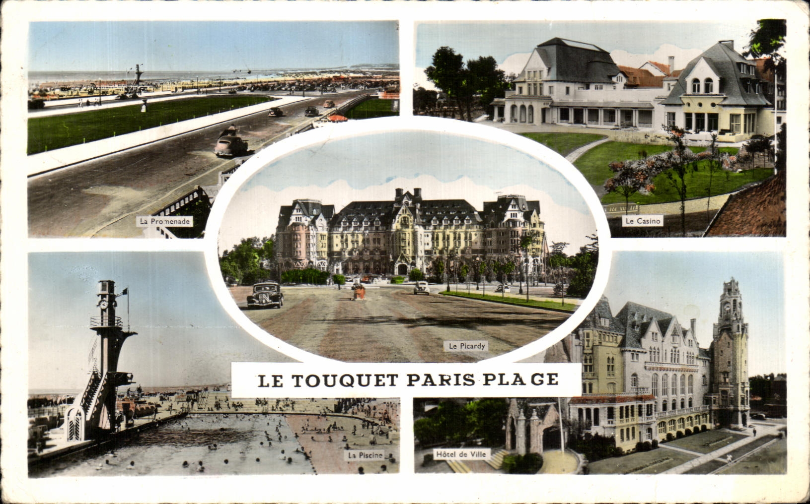 Le Touquet-Paris-Plage — vue panoramique — Éditions Gaby