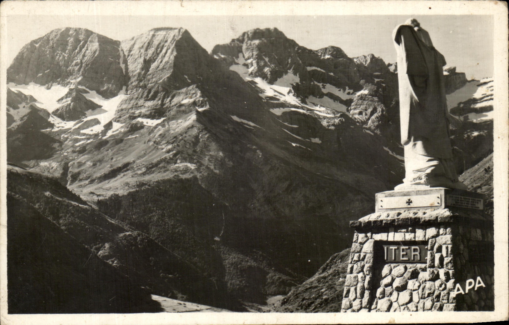 CPA Gavarnie Les Asfouzou Et le Crique