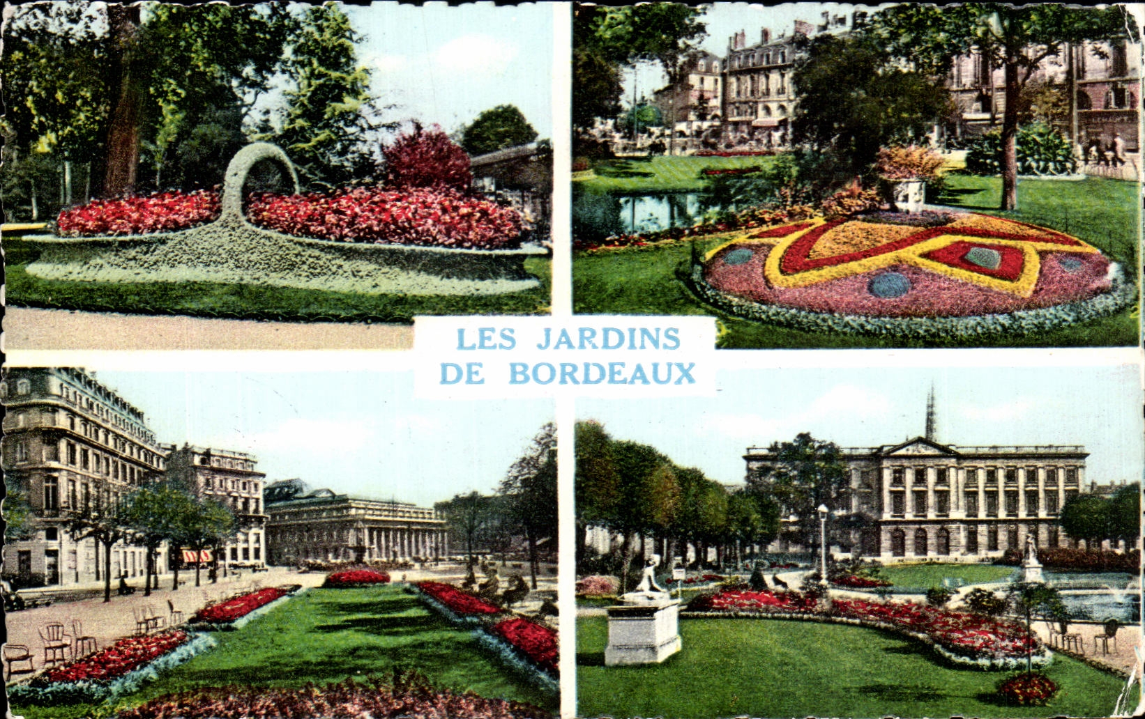Les Jardins de Bordeaux — vue panoramique — Bloc Frères Bordeaux n°10