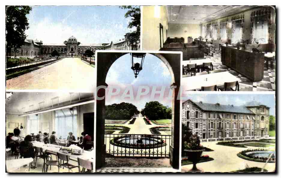 CPA Etablissement National De Convalescentes Du Vesinet Vue d'Ensemble allee Priniciple Salle a mange Atelier de Couture