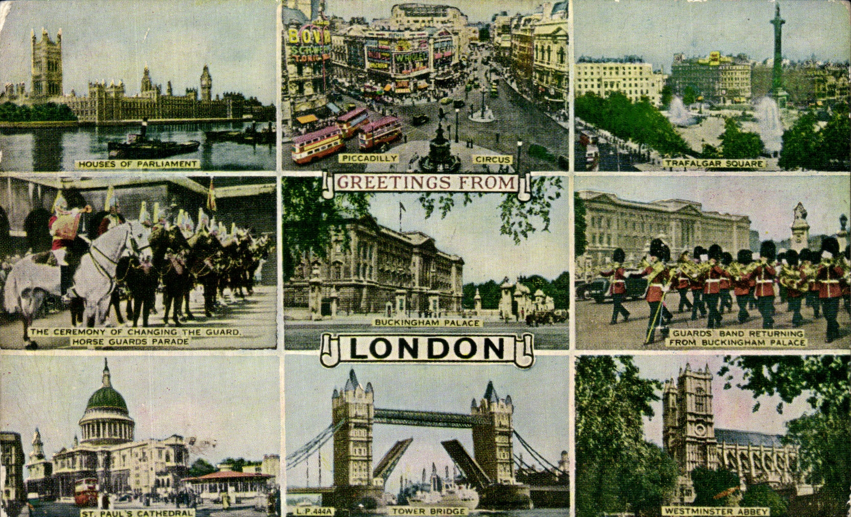 CPA Greeting From London