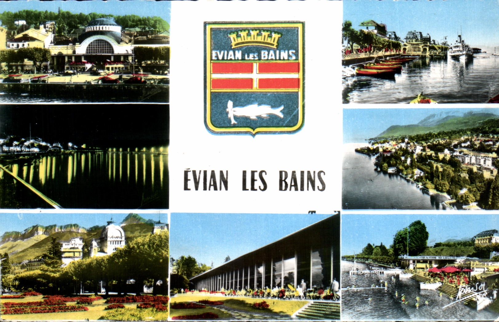 Évian-les-Bains — vista panorámica — Ediciones TANBOL (Chambéry)