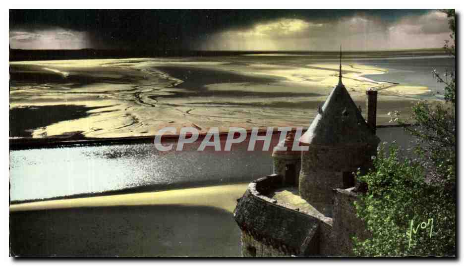 Le Mont Saint-Michel — Côté Ouest - Vue sur le Couesnon — Les Éditions d'Art, Paris