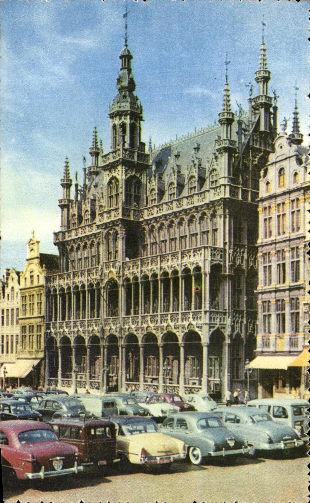 CPA Bruxelles Grand Place Maison du Roi 