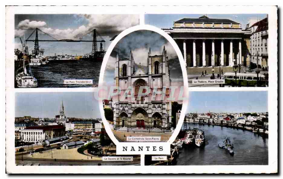 CPA Nantes Le Square et le Fort