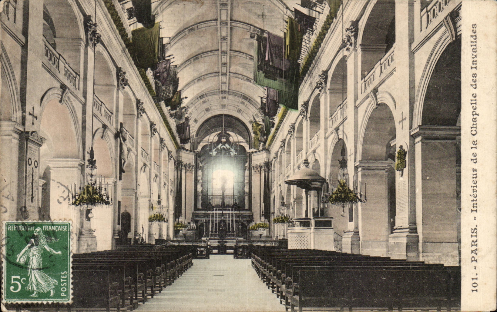 CPA Paris Interieur De La Chapelle Des Invalides