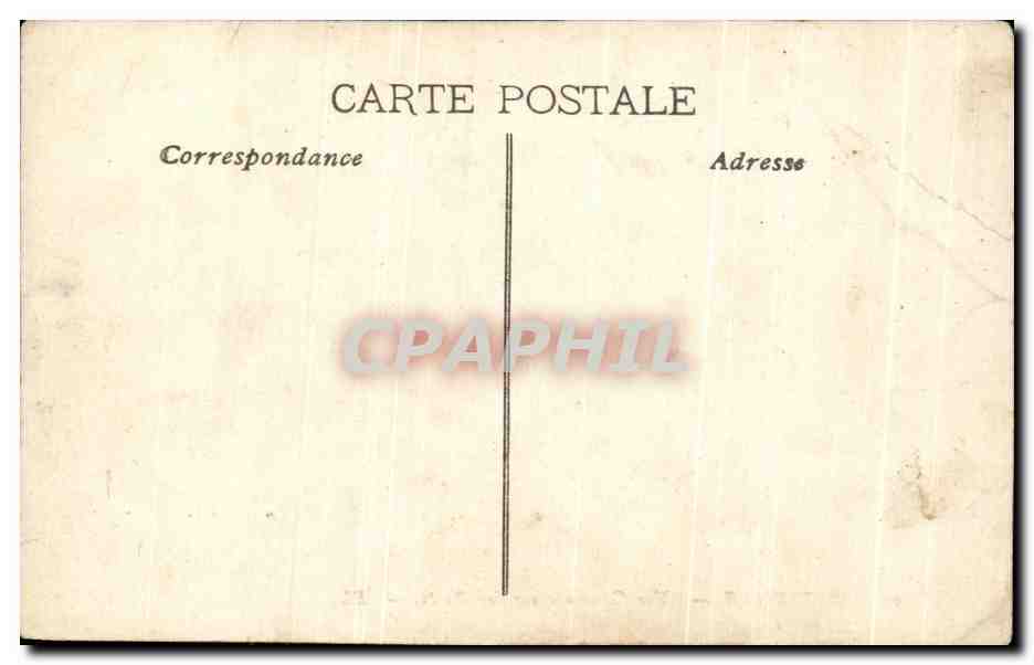 CPA Marseille Vue Generale Sur Les Ports — Verso