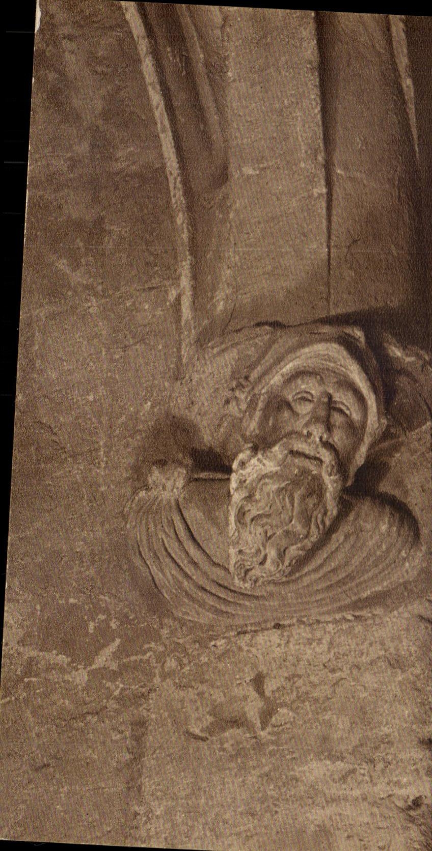 Tête d'Ottoman, en souvenir de la Victoire de Lépante (1571) — Carsac-de-Carlux en Sarladais — Photo F. WINDELS - Montignac