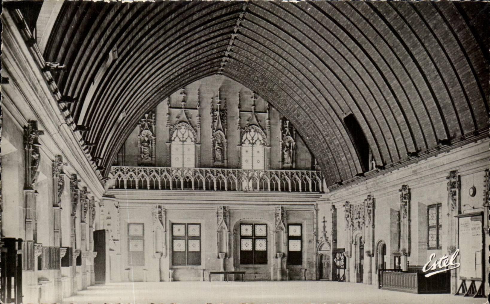 CPA Rouen Palais De Justice Salle Des Pas Perdus 