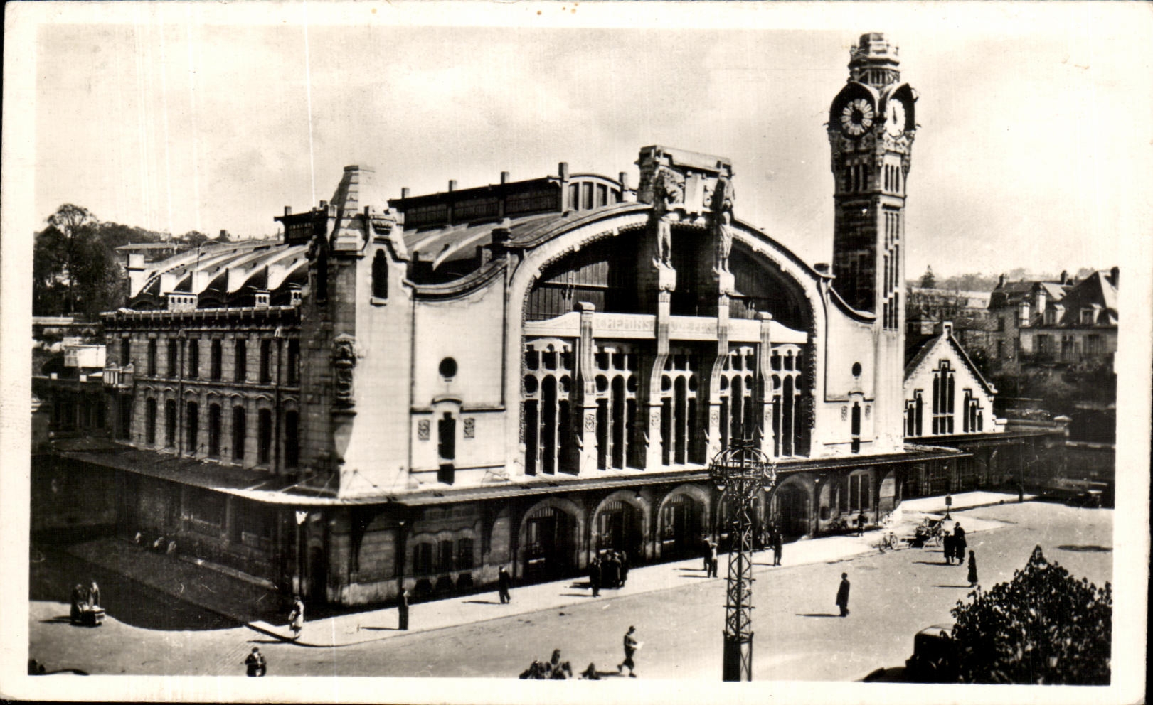 CPA Rouen La Gare