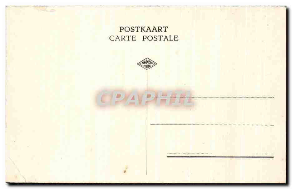 CPA Courtrai Monument de la guerre 1914 1918 Militaria  — Rückseite