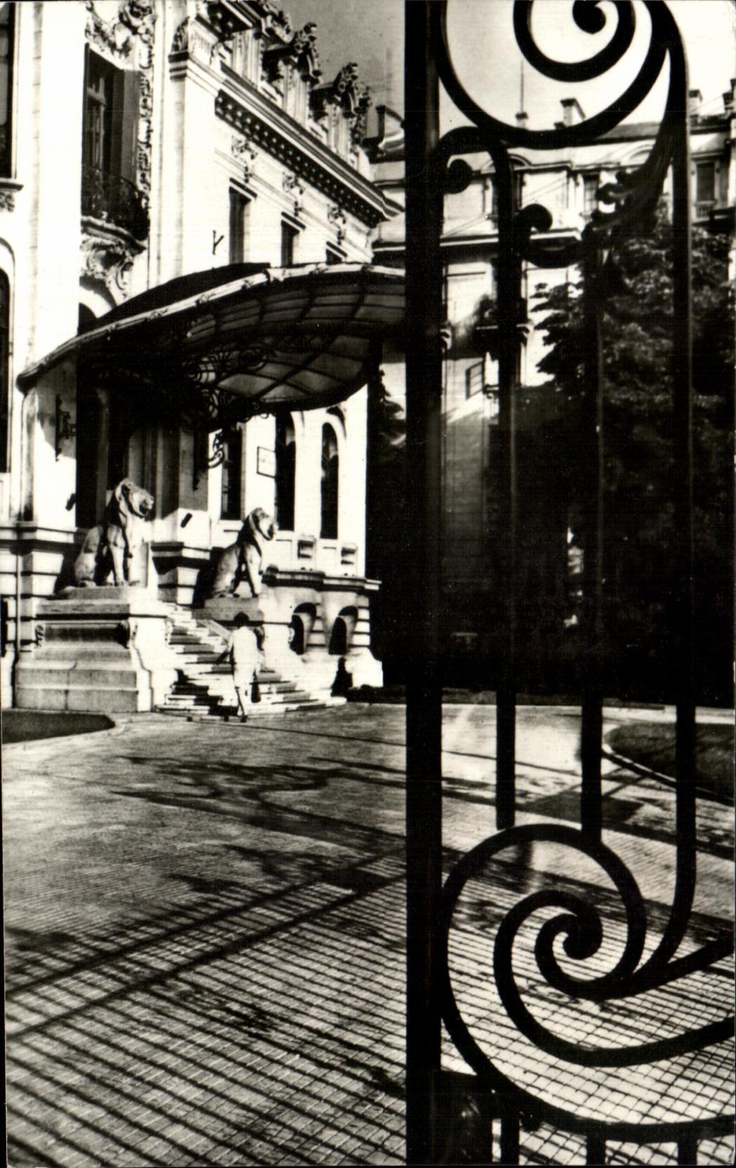 CPA Bucuresti Muzeul George Enescu Roumanie 