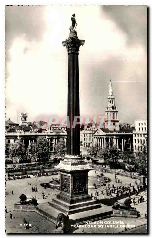 CPA Nelson Column Trapal Square London
