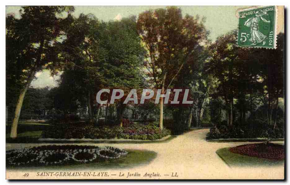Saint-Germain-en-Laye — Le Jardin Anglais — LL