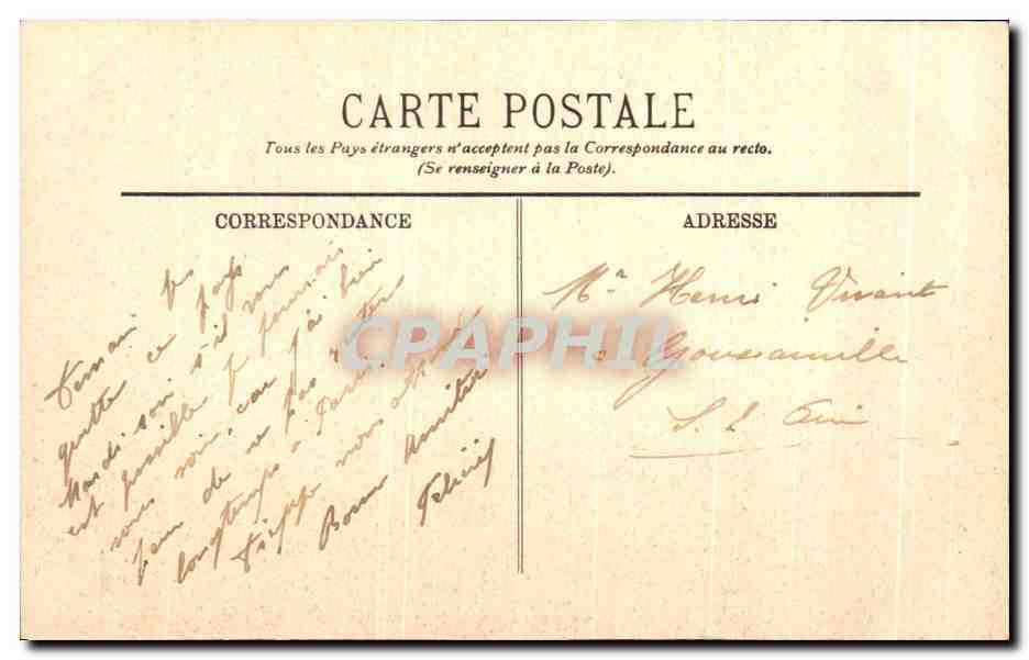 Saint-Germain-en-Laye — Le Jardin Anglais — LL — Verso