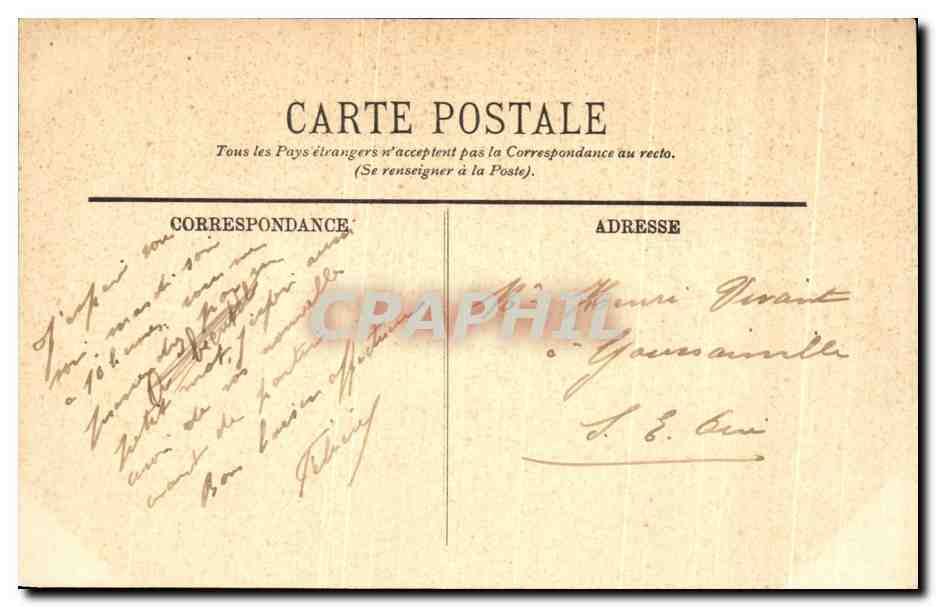 Saint-Germain-en-Laye — La Forêt — La Mare aux Cannes — LL. — N°87 — Verso