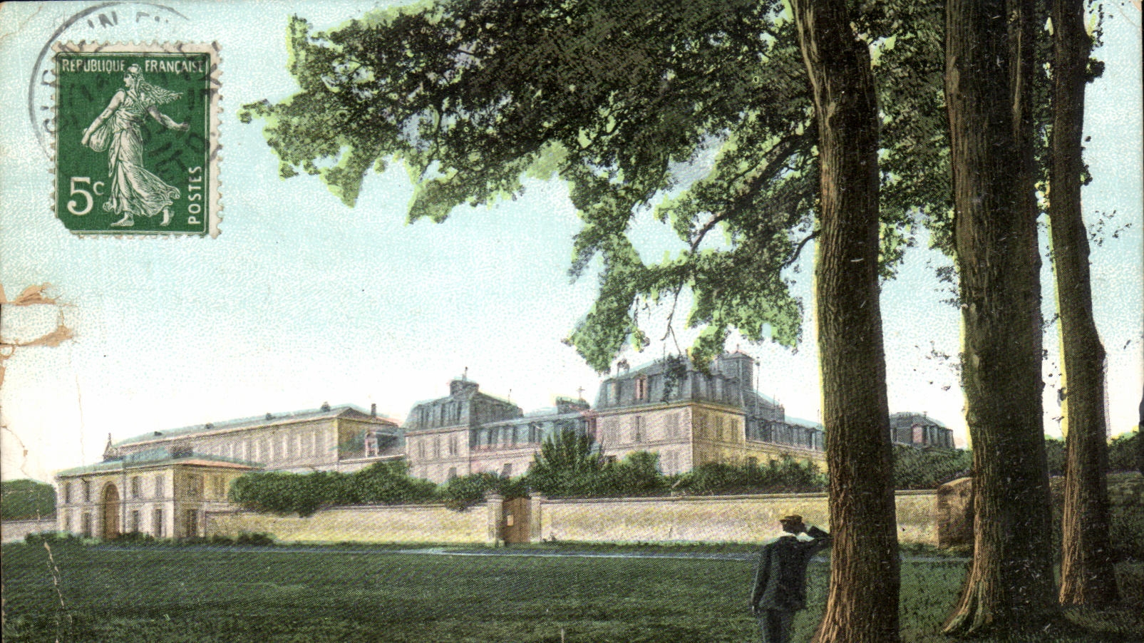 Antike Ansichtskarte Saint Germain en Laye Les loges