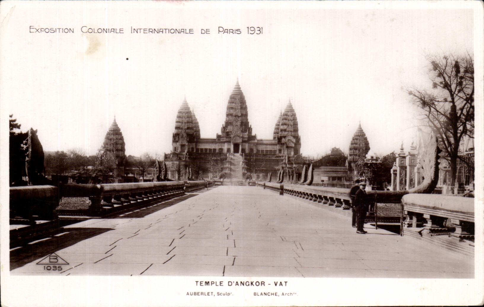 CPA Exposition Coloniale Internationale De Paris 1931 Temple D'Angkor Vat
