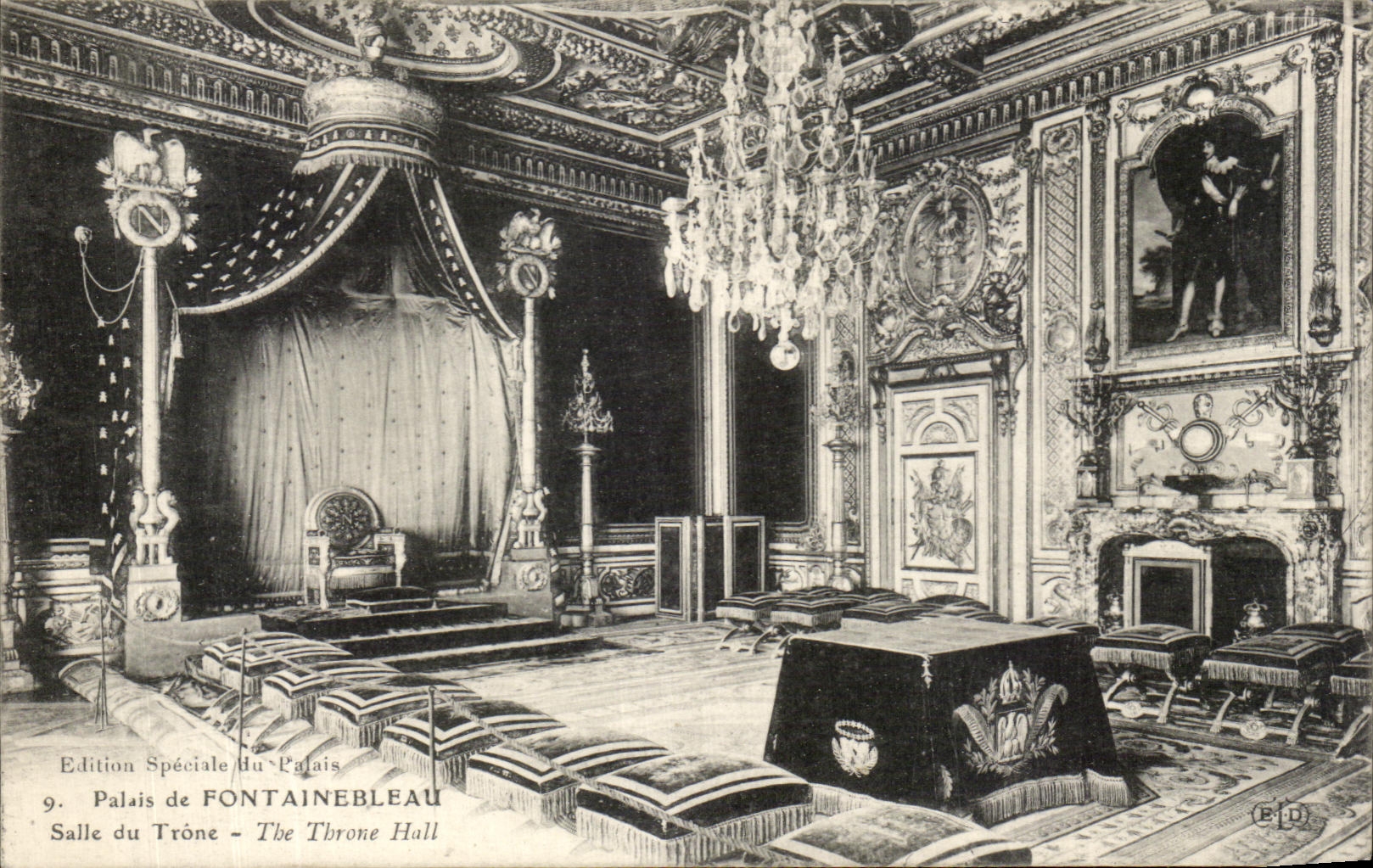 Palazzo di Fontainebleau — Sala del Trono — Edizione Speciale