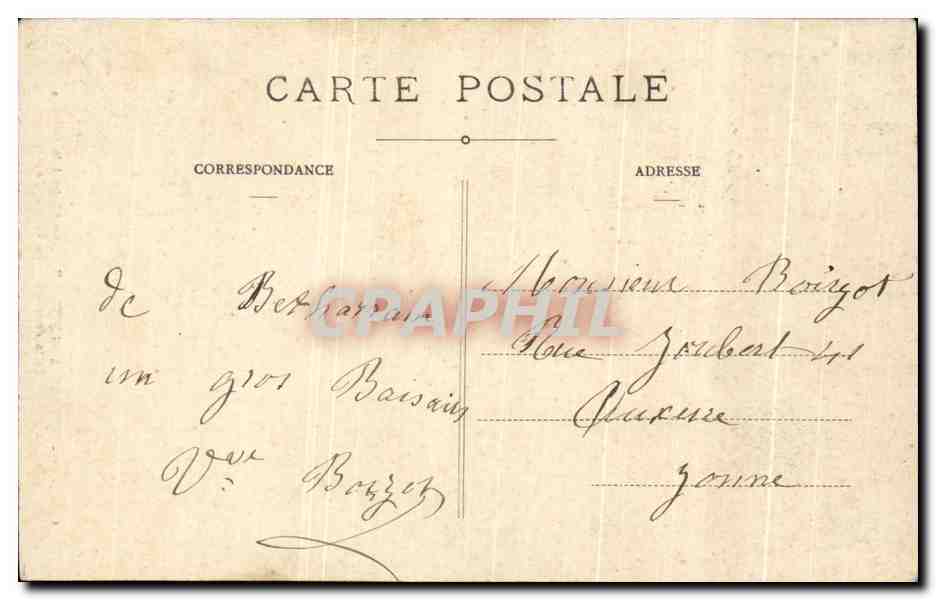 Le Christ à la Colonne — Bétharram-Lestelle — Relique sauvée de la destruction du Calvaire, en 1793 — C.C. - 21 — Éditeur Repushou, Française — Verso