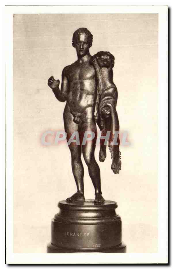 Herkules — Bronze-Statue aus dem 4. Jahrhundert v. Chr. — Wien, Kunsthistorische Sammlungen