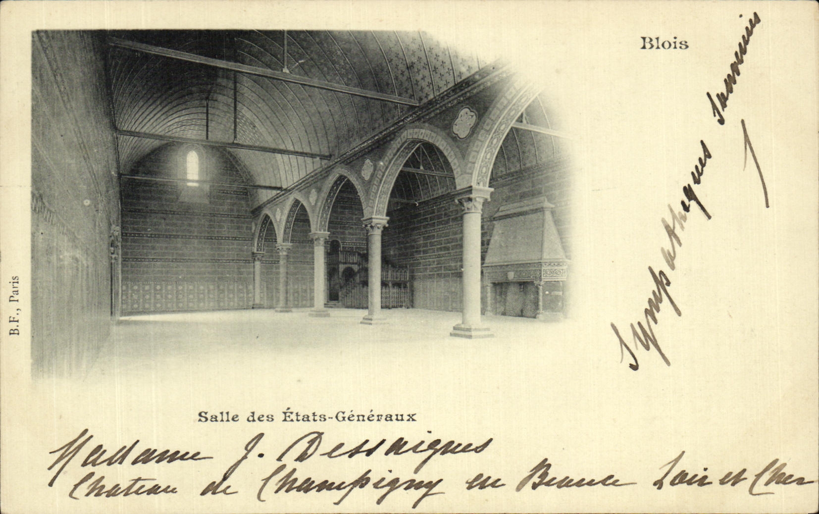 CPA Salle des Etats Generaux Blois 
