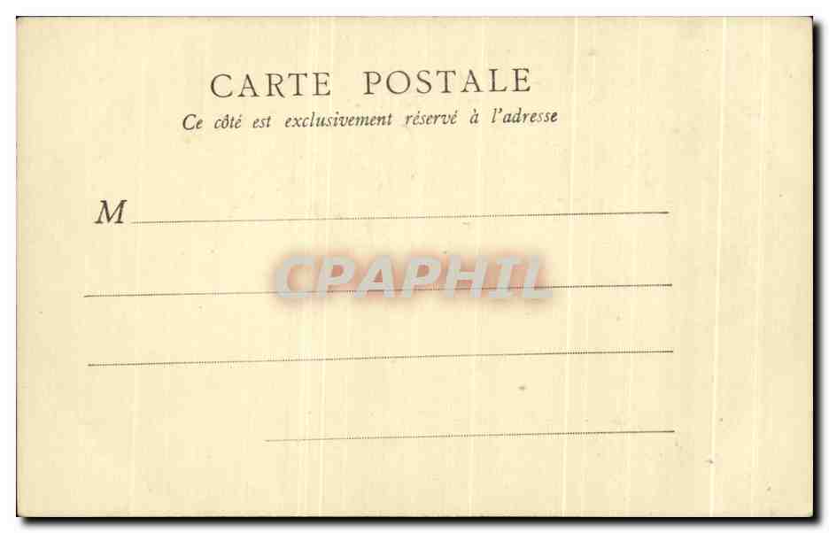 CPA Salle des Etats Generaux Blois  — Rückseite