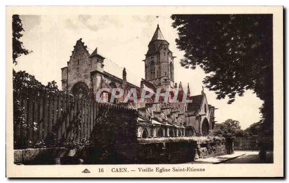CPA Caen Vieille Eglise Saint Etienne
