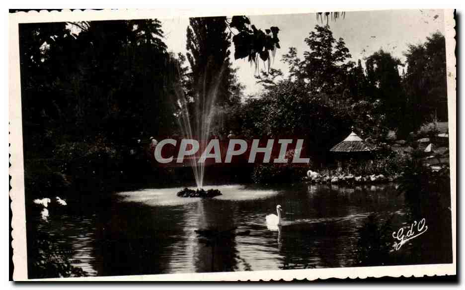 CPA Vichy Bassin des Cygnes