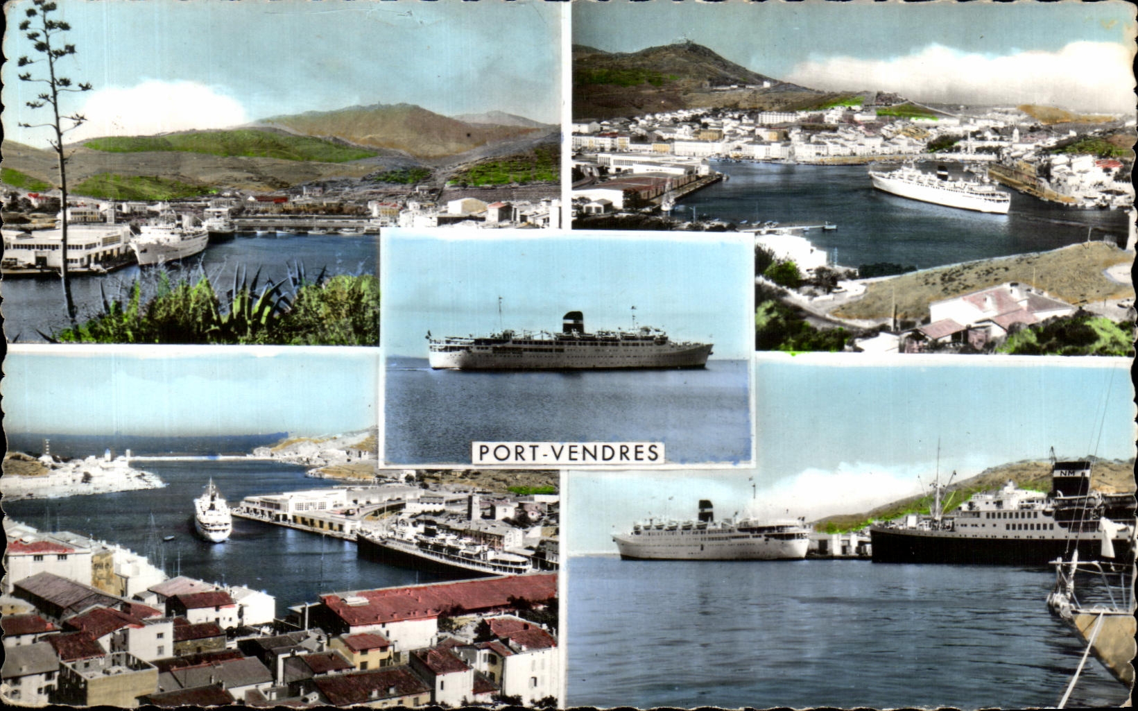 CPA En parcourant La Cote Vermeille Port Vendres Bateau