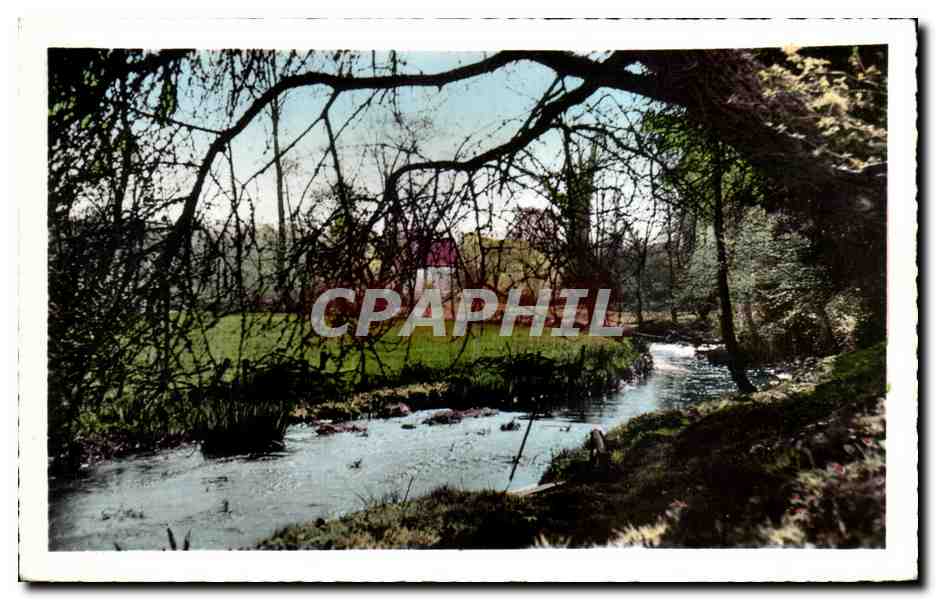Ambenay (Côte-d'Or) — Vue de la rivière Brinette — Photo Veritable