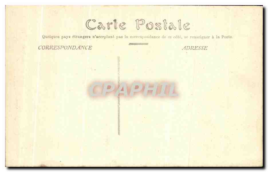 CPA Nice Le Saut du Loup — Rückseite