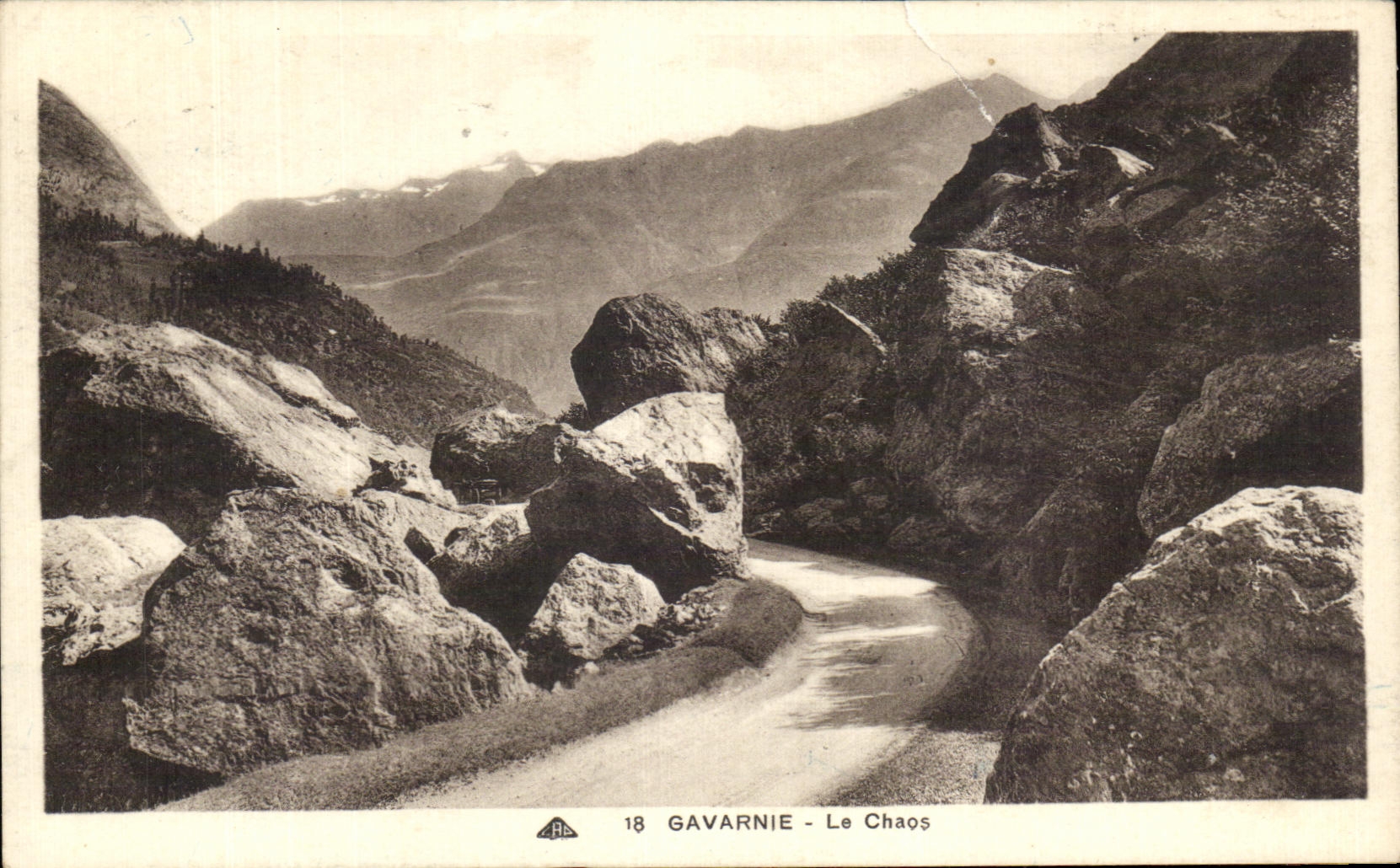 CPA Gavarnie Le Chaos
