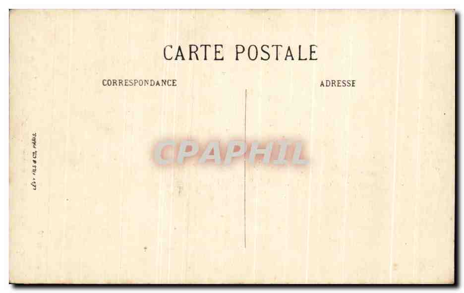 CPA Arras avant la terrible guerre Hotel de ville  — Rückseite