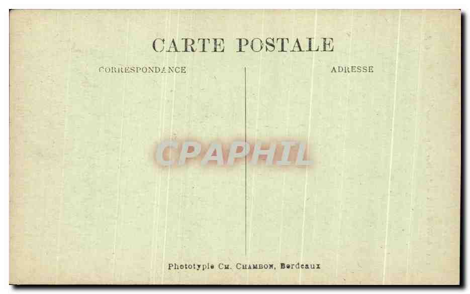 Bordeaux — La Tour Pey-Berland — Phototypie Ch. Chambon, Bordeaux — Reverso