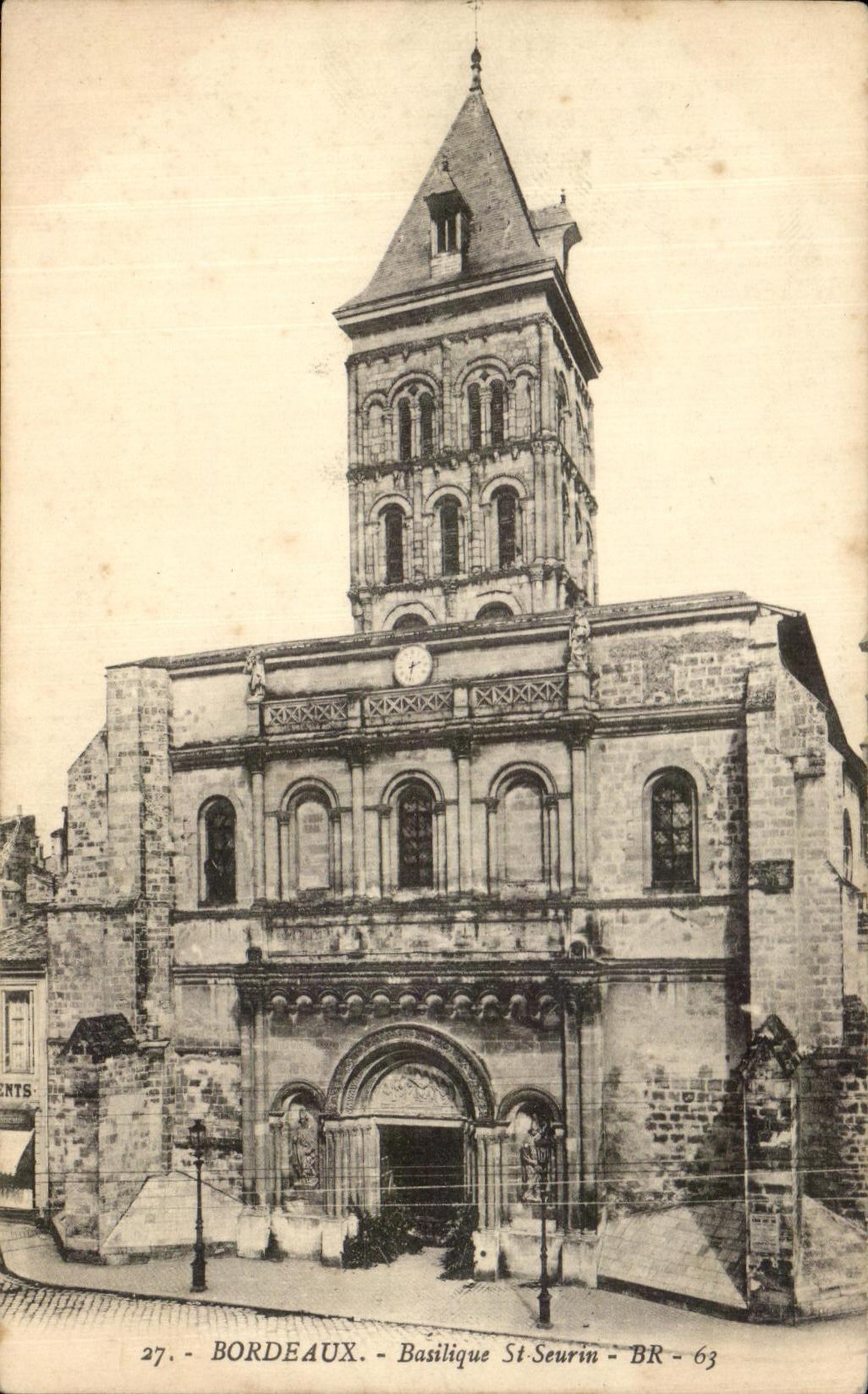 CPA Bordeaux Basilique St Seurin