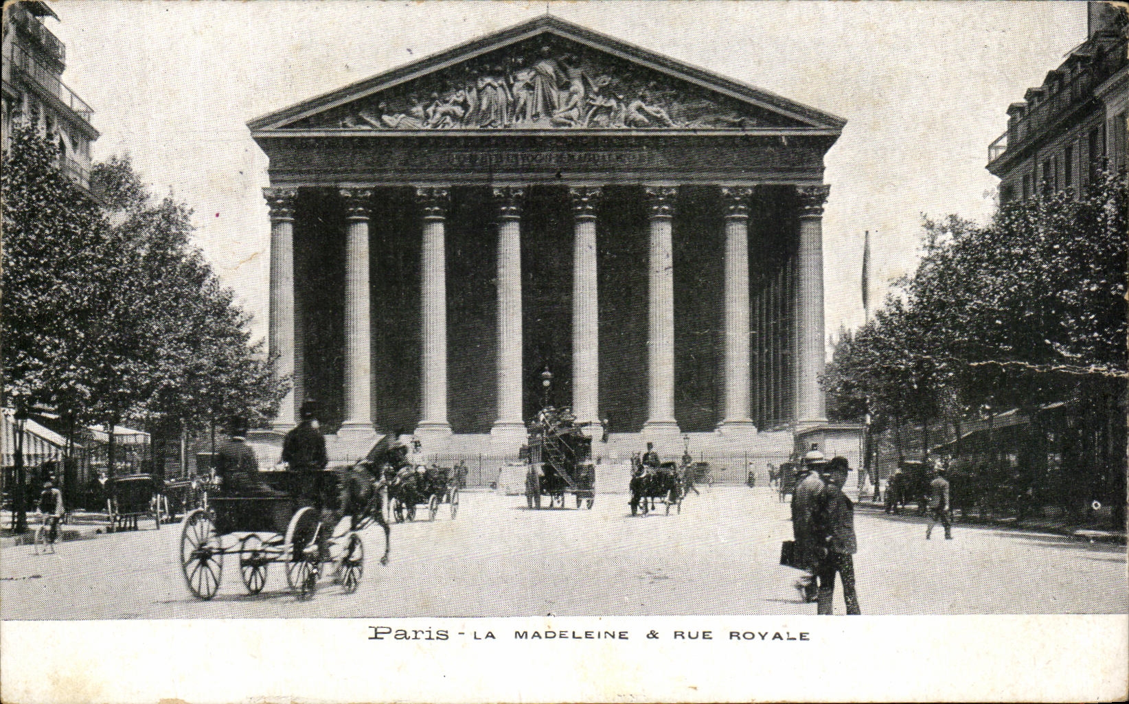 CPA Paris la Madeleine Rue Royale