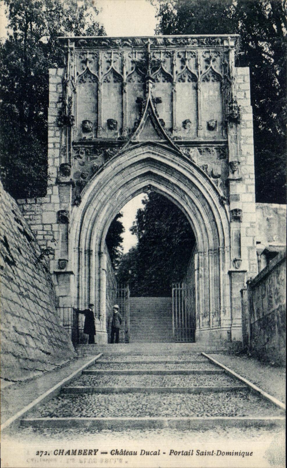 Chambery — Château Ducal - Portail Saint-Dominique