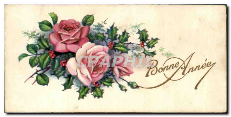 CPA Bonne Annee