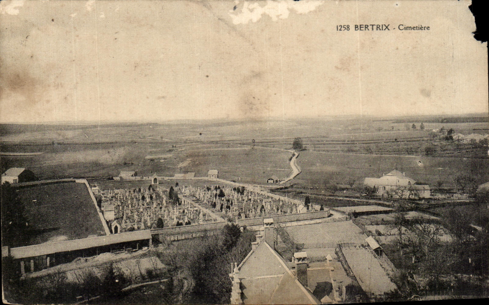 CPA Bertrix Cimetiere