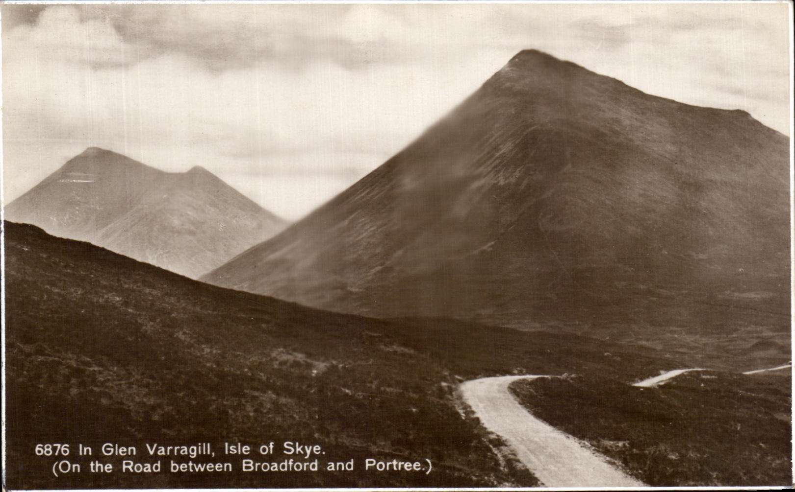 CPA In Glen Varragill Isle Of Skye On the road between Broadford and Portee