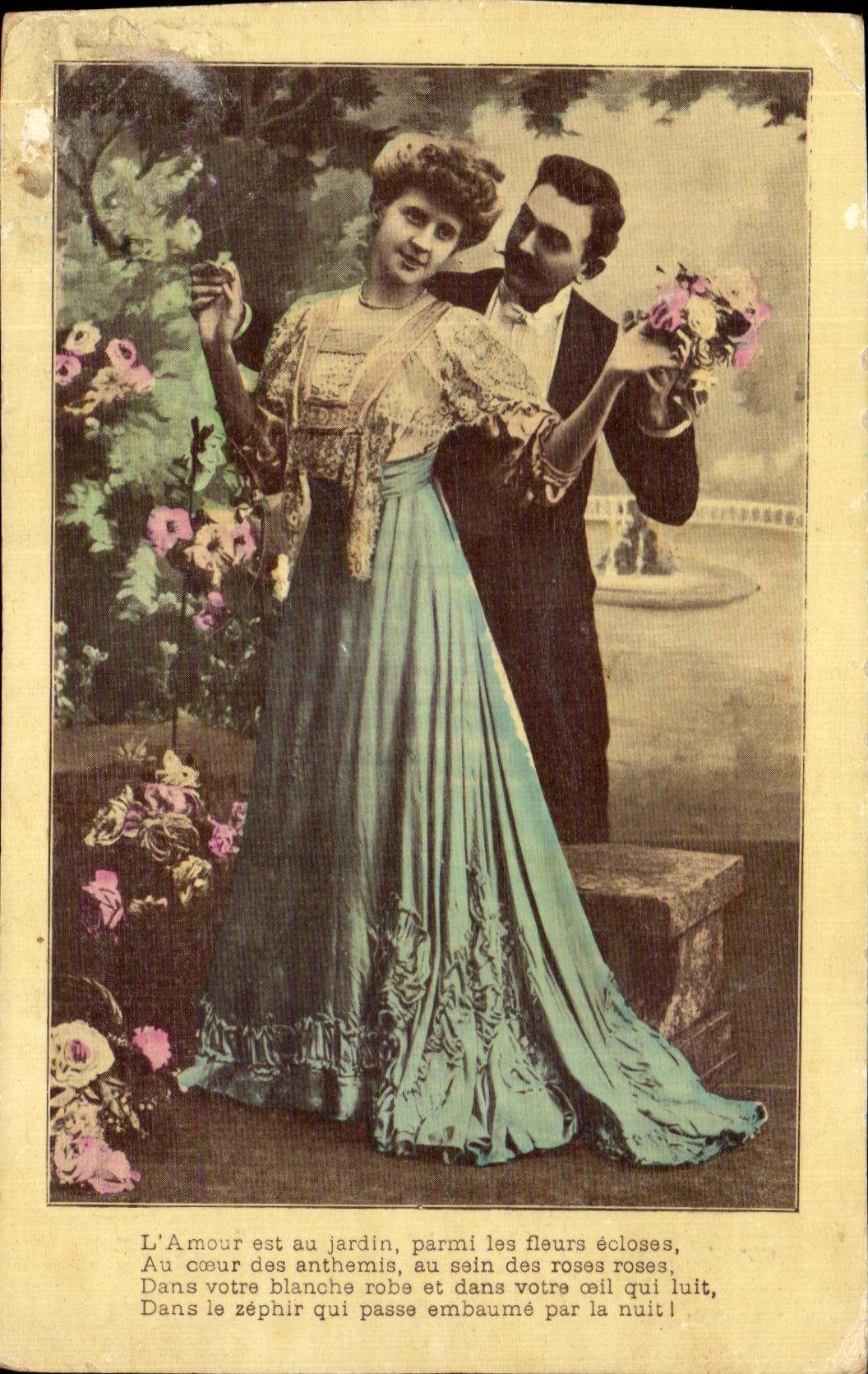 CPA Fantaisie Femme 