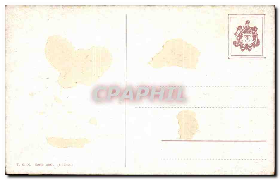 CPA Moutons  — Verso