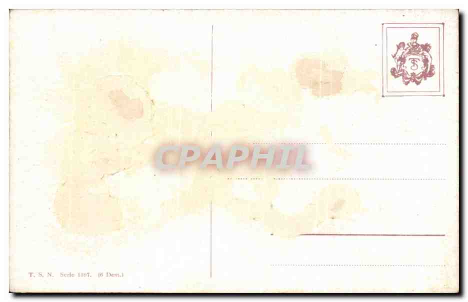 CPA Paysag sous la neige  — Rückseite