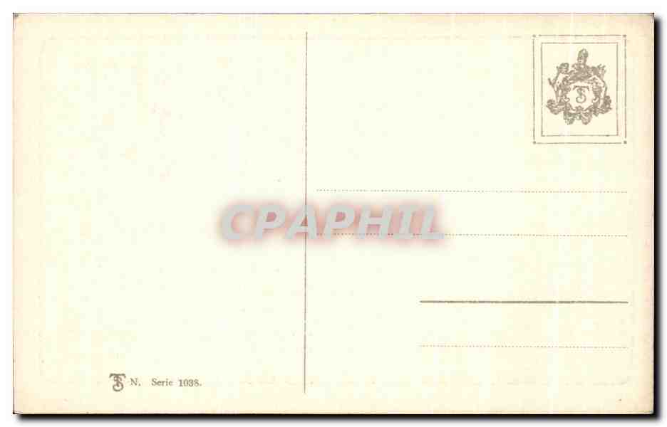 CPA Femme sechant le linge  — Verso