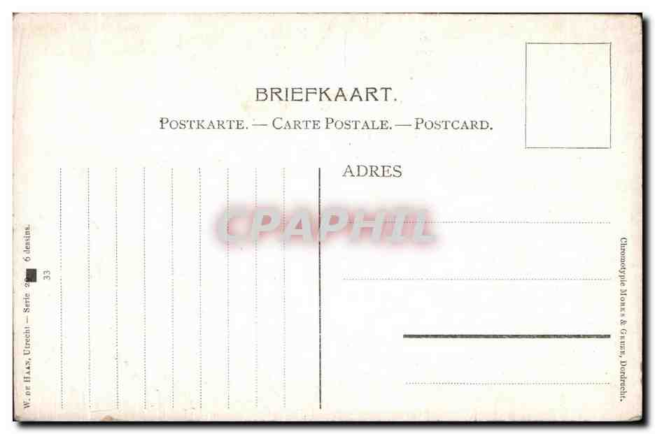 CPA Paysage — Verso