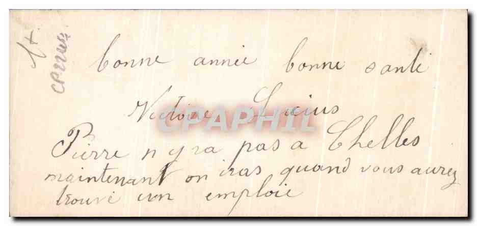 CPA Bonne fete Fleurs oiseaux — Verso